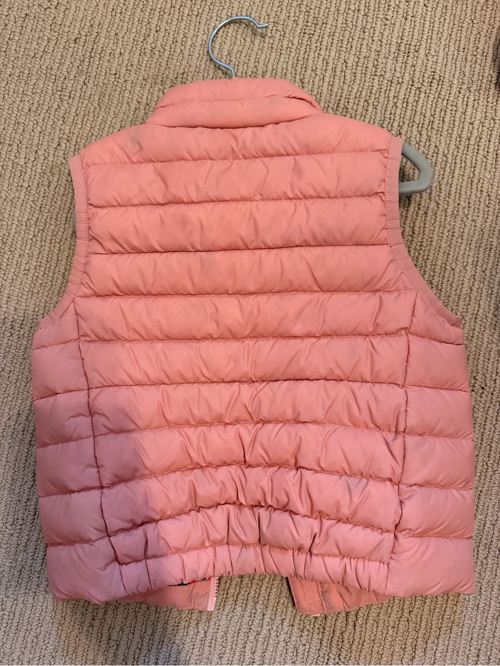 Patagonia Pink Shell Vest with Navy Floral Interior - Picture 3 of 3